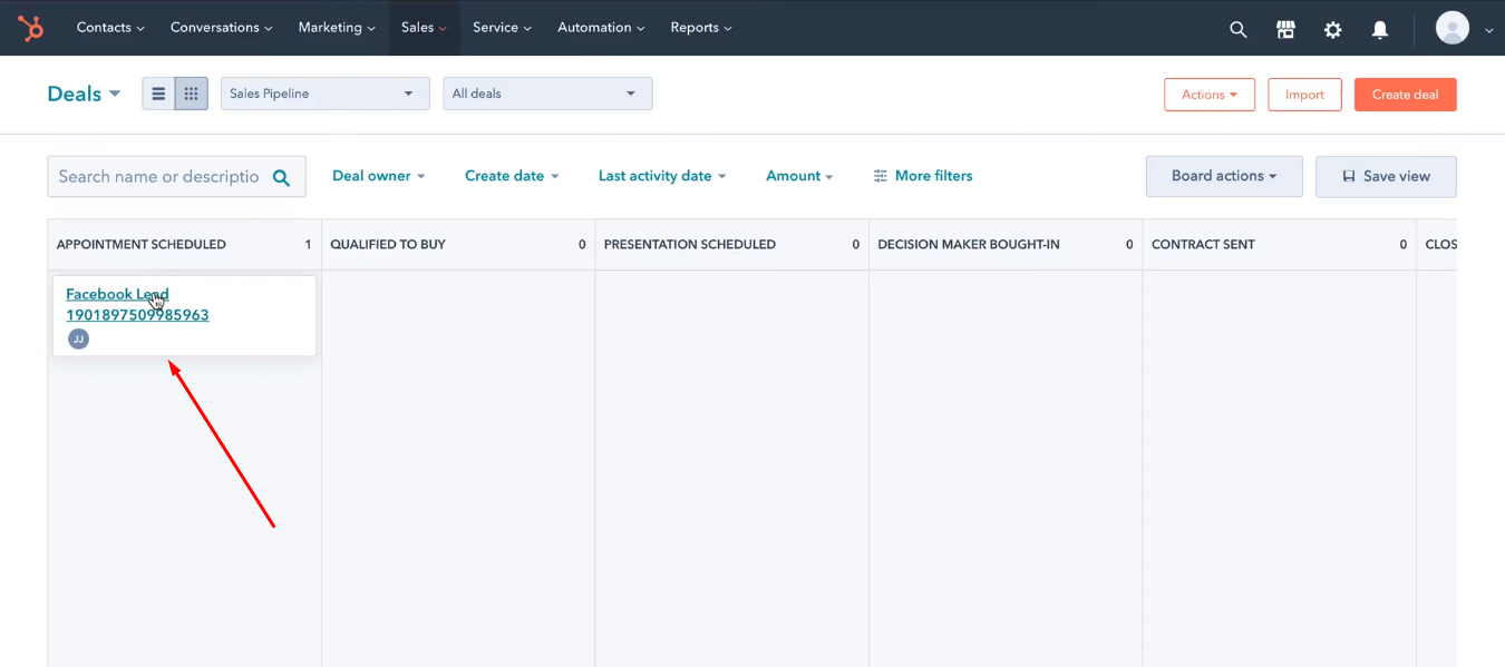 Facebook and HubSpot integration | Check for a new entry in HubSpot Facebook and HubSpot integration | Check for a new entry in HubSpot