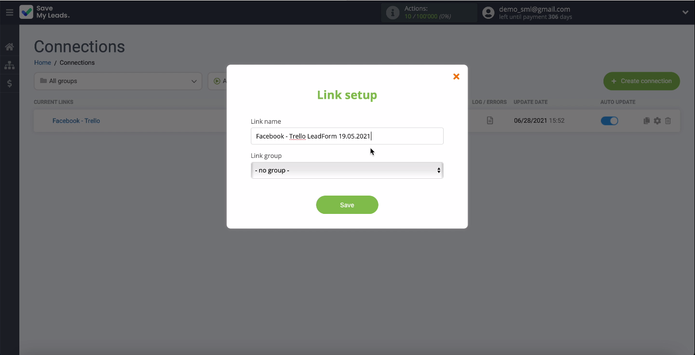 Changing the name of the integration after enabling auto-update Changing the name of the integration after enabling auto-update