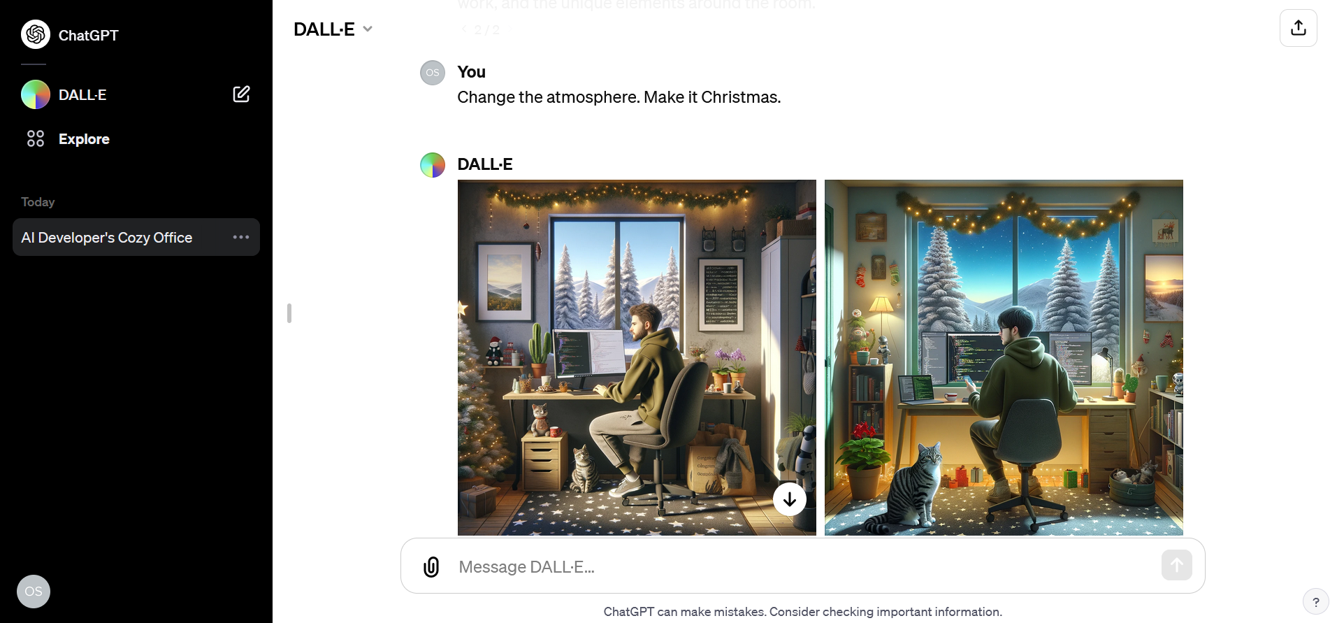How to use DALL-E 3 | Change the atmosphere<br> How to use DALL-E 3 | Change the atmosphere<br>