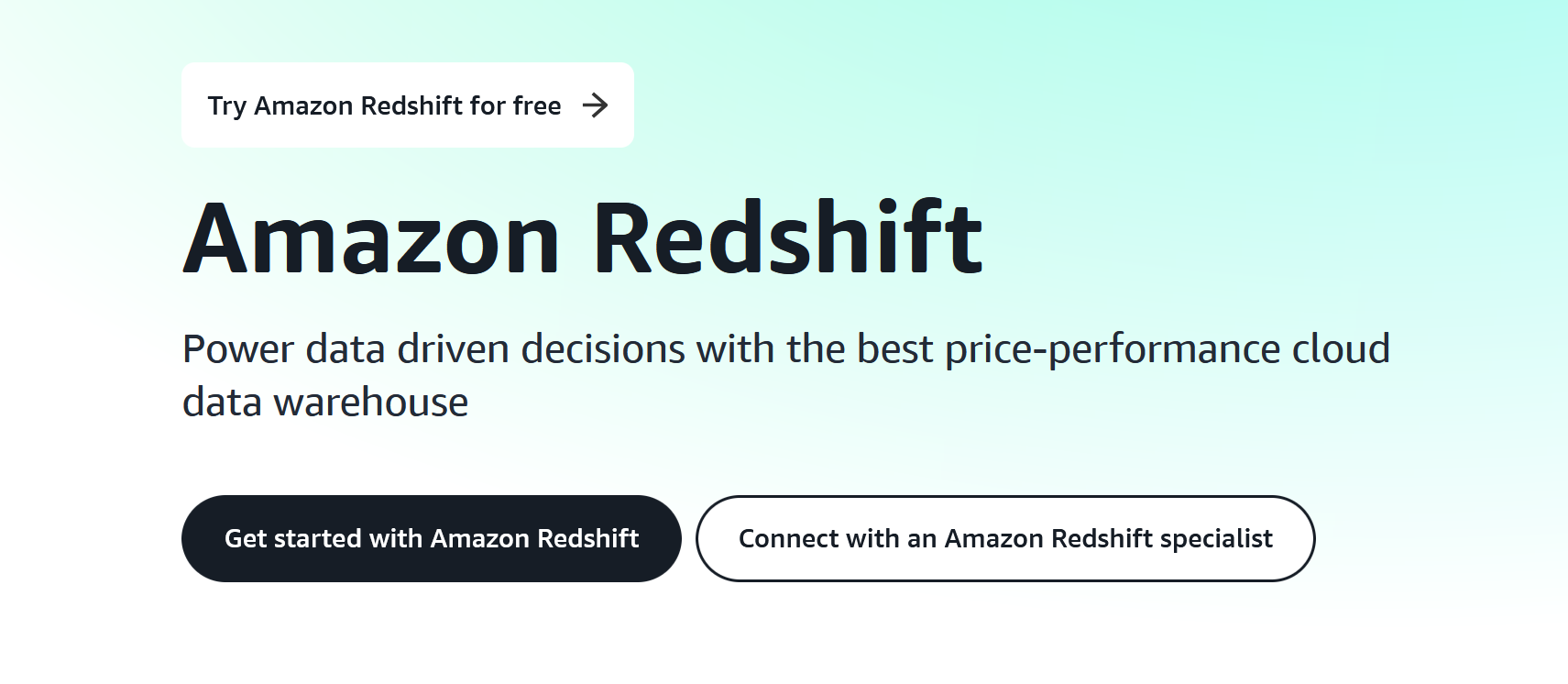 Amazon Redshift Amazon Redshift