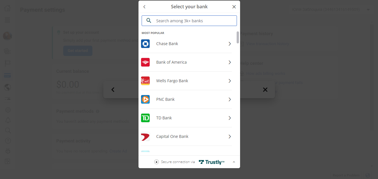 Select your bank Select your bank