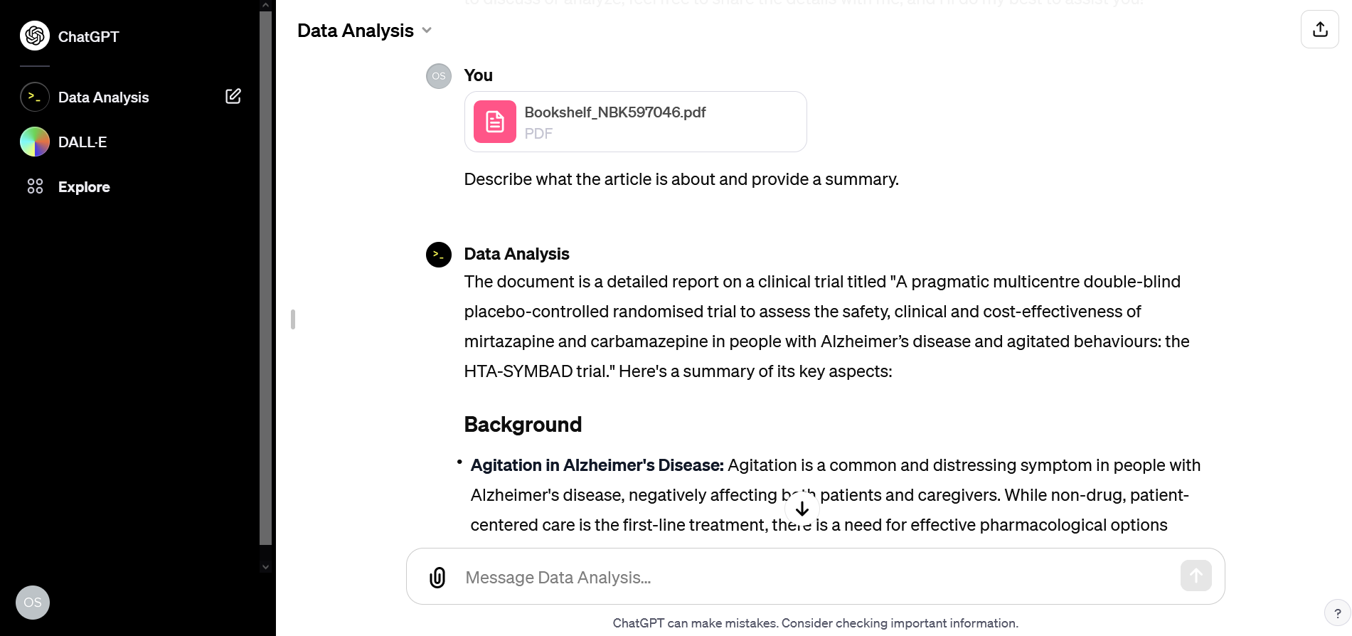 Data Analysis Data Analysis