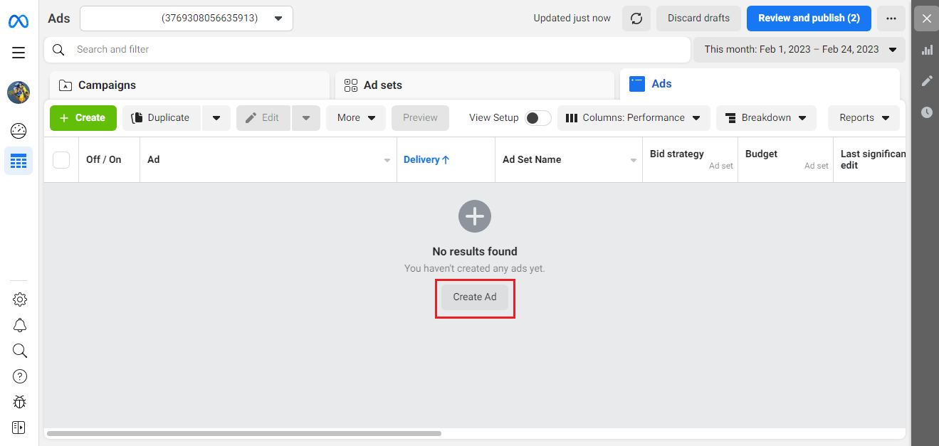 Creating an ad in Facebook (Meta) Ads Manager | Create Ad Creating an ad in Facebook (Meta) Ads Manager | Create Ad