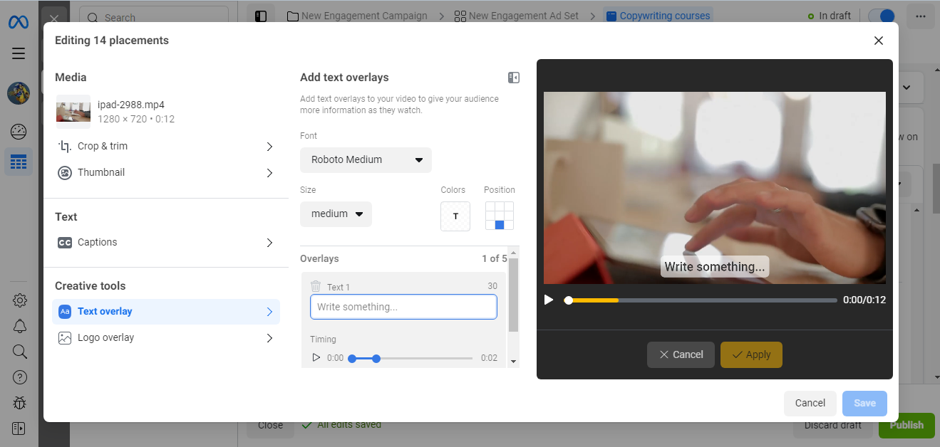 Adding videos to Facebook ads | How to edit video Adding videos to Facebook ads | How to edit video