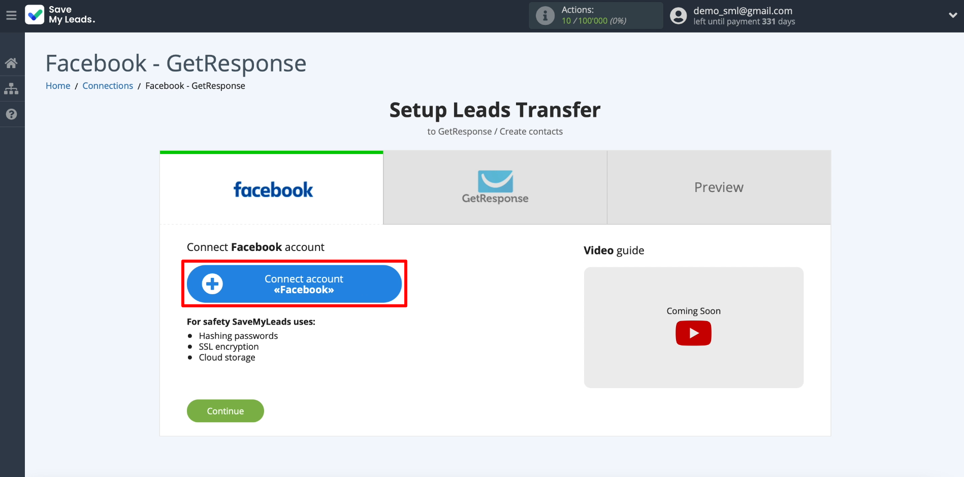 How To Set Up New Leads From Facebook To GetResponse | Connect your Facebook account How To Set Up New Leads From Facebook To GetResponse | Connect your Facebook account