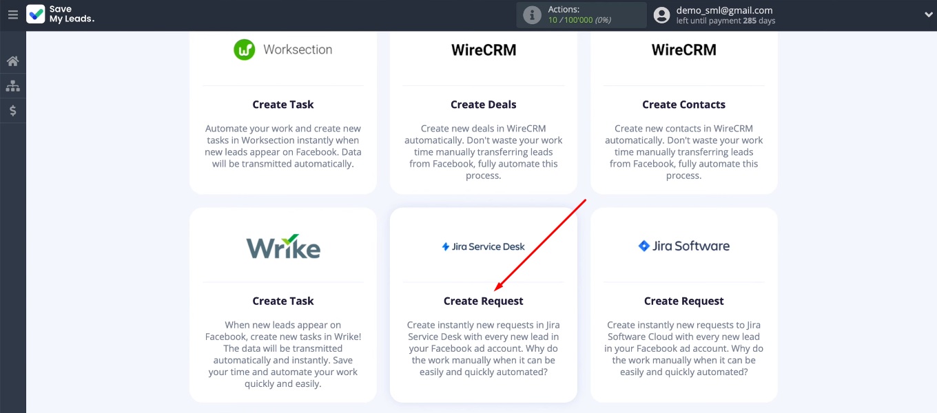 Facebook and Jira Service Desk integration | Choose the appropriate template Facebook and Jira Service Desk integration | Choose the appropriate template