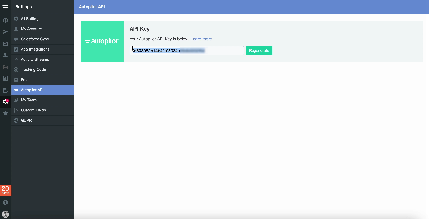 API key API key