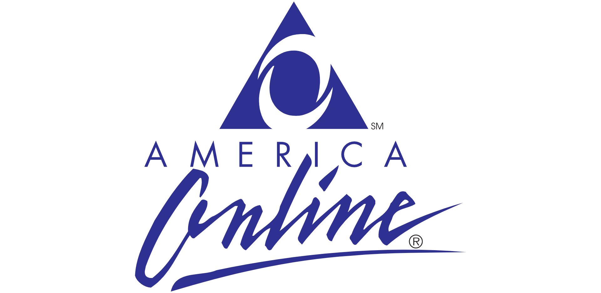 Old AOL logo Old AOL logo