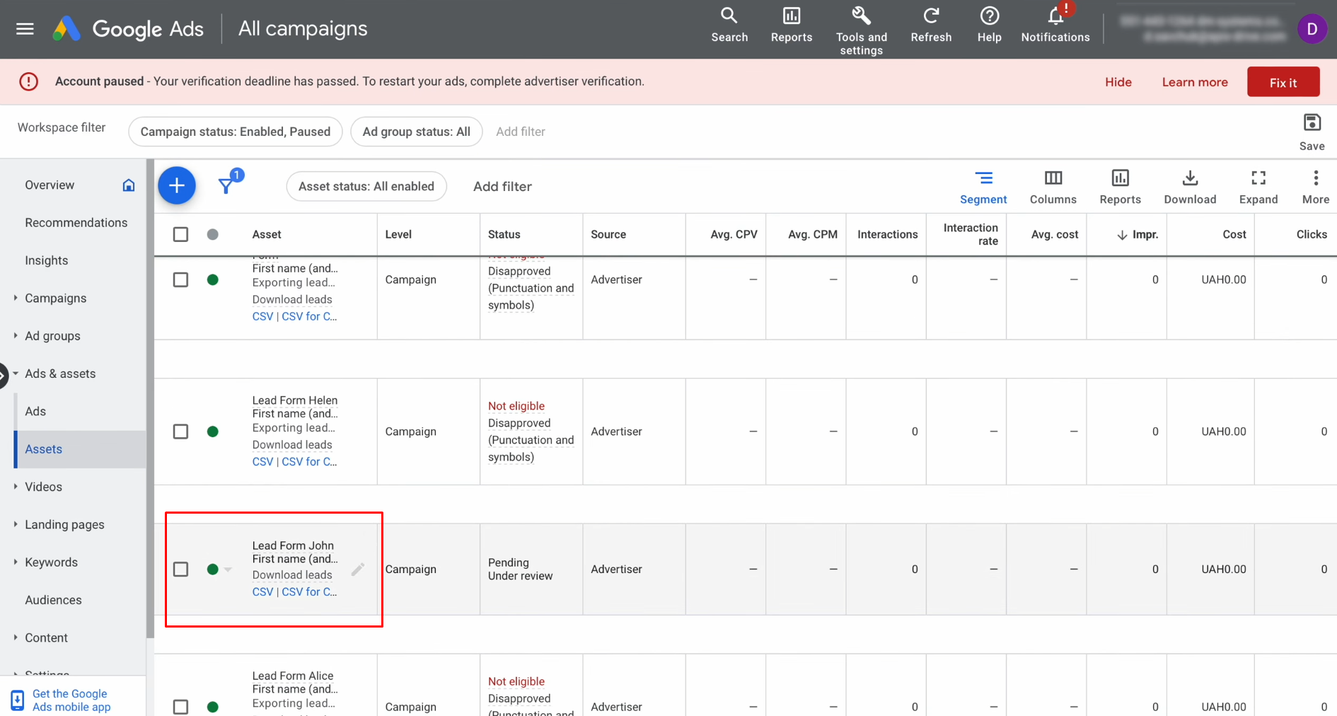 Google Lead Form and Trello integration | Select the necessary lead form Google Lead Form and Trello integration | Select the necessary lead form