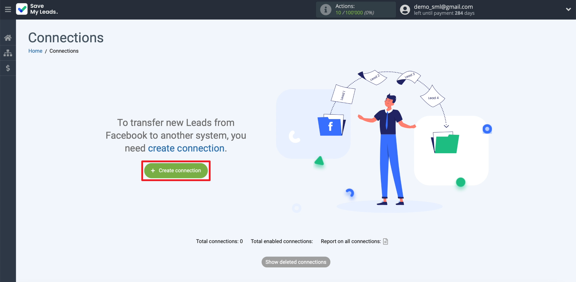 Facebook and Freshworks integration | Creating connection Facebook and Freshworks integration | Creating connection