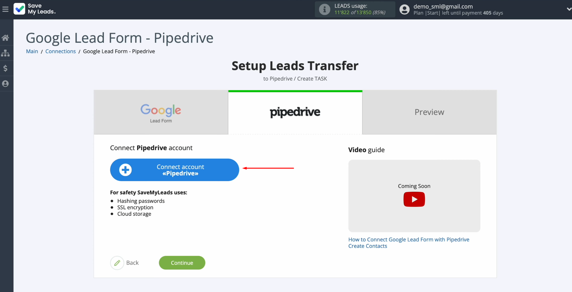 Pipedrive and Google Ads Lead Form integration | Connect your Pipedrive account to SaveMyLeads Pipedrive and Google Ads Lead Form integration | Connect your Pipedrive account to SaveMyLeads