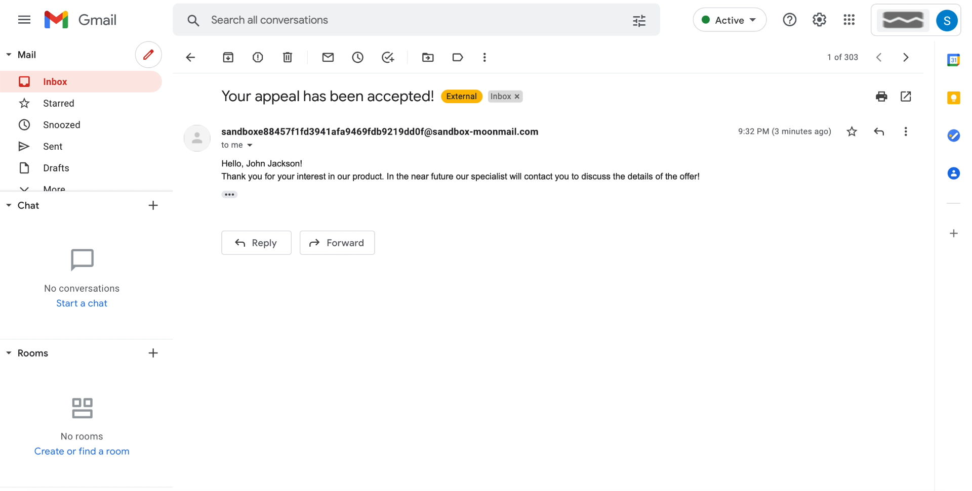 How to Set Up Auto-Send Messages to New Leads on Facebook via MoonMail | An example of an email sent automatically via MoonMail How to Set Up Auto-Send Messages to New Leads on Facebook via MoonMail | An example of an email sent automatically via MoonMail