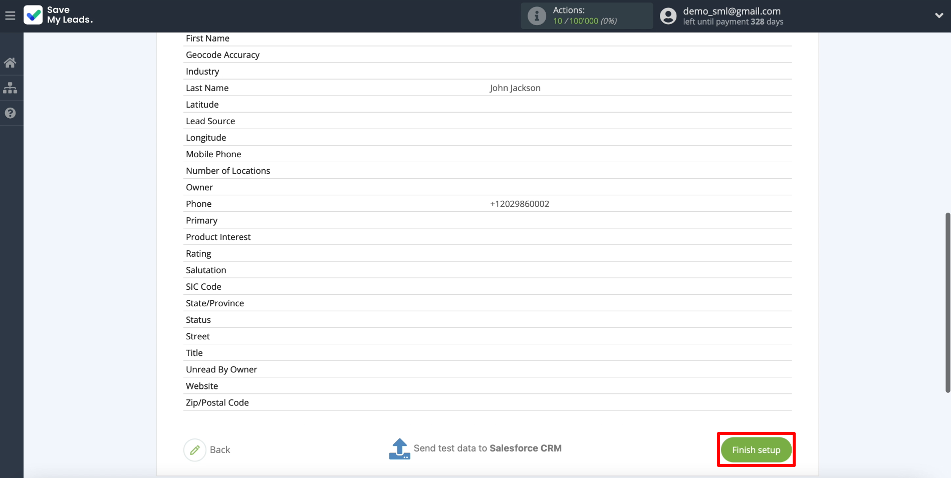Salesforce and Facebook integration | Finishing the setup Salesforce and Facebook integration | Finishing the setup