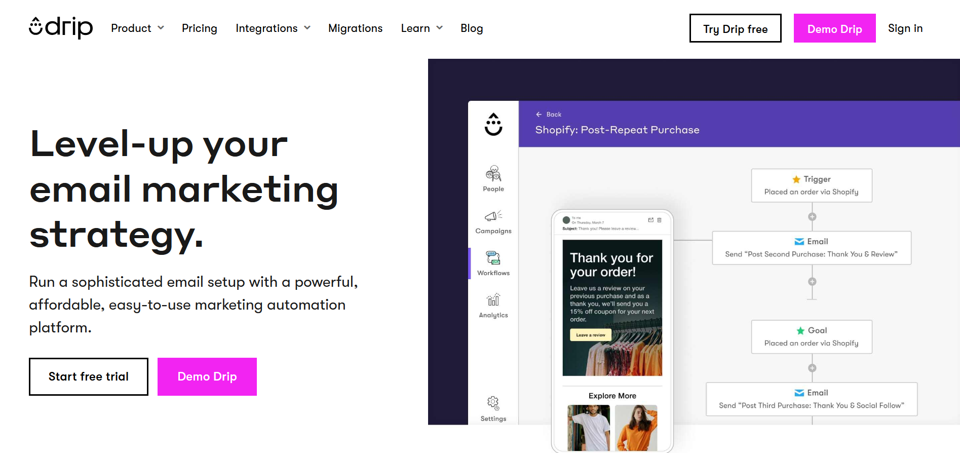 Omnichannel Marketing Platforms | Drip Omnichannel Marketing Platforms | Drip