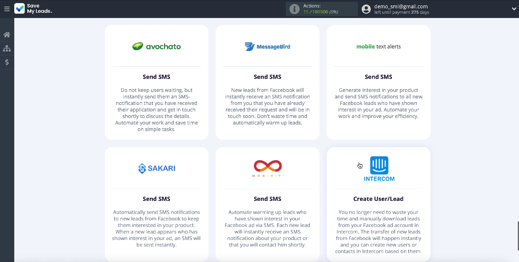 How to Create Intercom Leads from New Facebook Leads | Select Intercom System Template How to Create Intercom Leads from New Facebook Leads | Select Intercom System Template