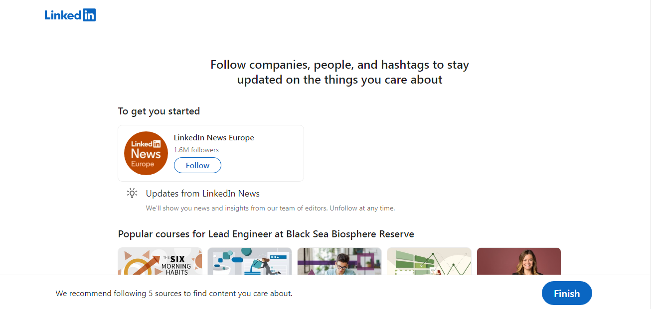 How to Create a Page on LinkedIn | Finish How to Create a Page on LinkedIn | Finish