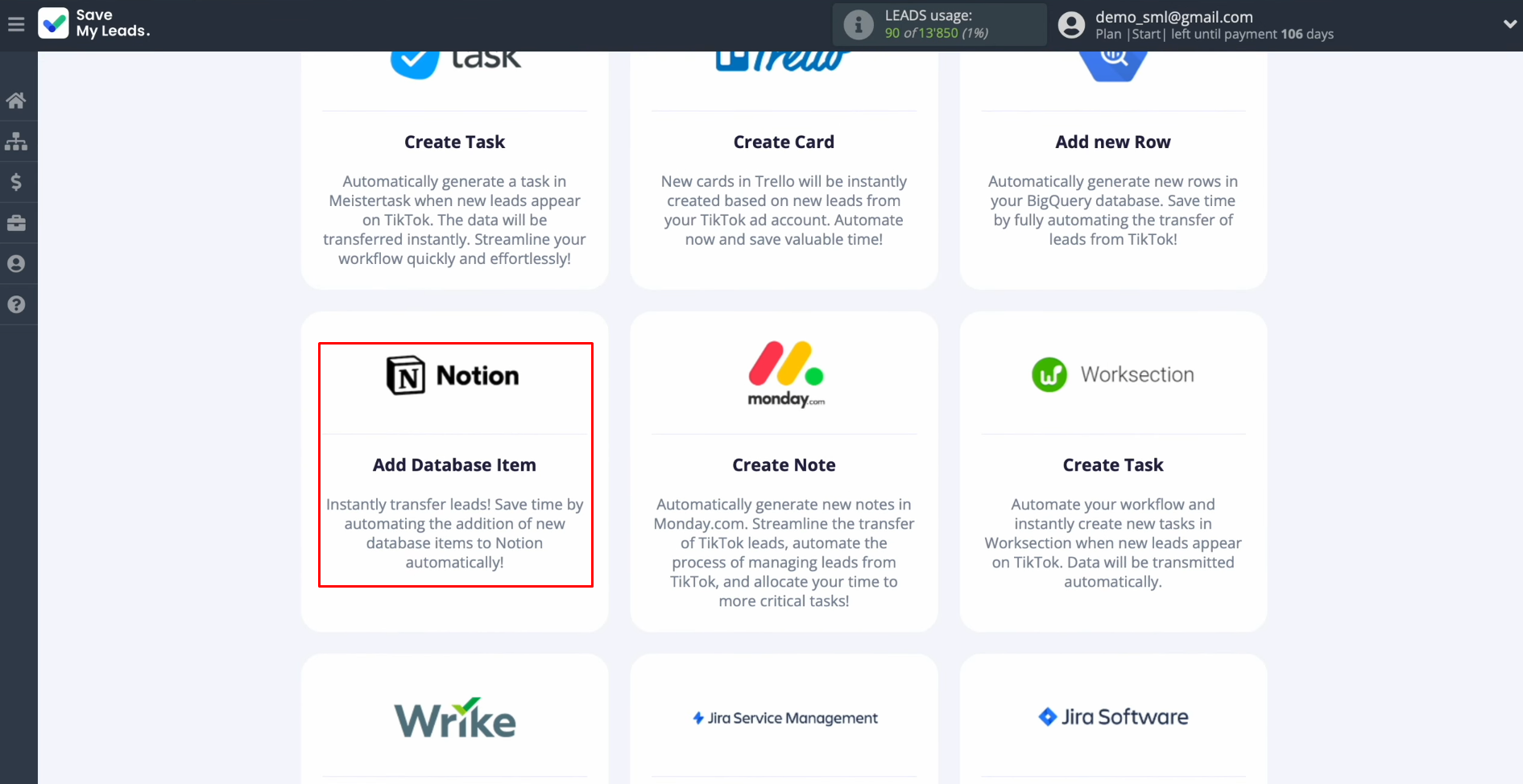 TikTok and Notion integration | Choose Notion TikTok and Notion integration | Choose Notion