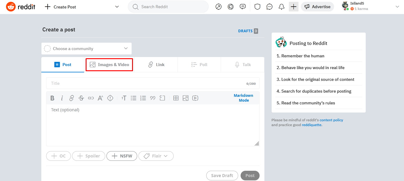 How to post on Reddit | Add image and video<br>
How to post on Reddit | Add image and video<br>