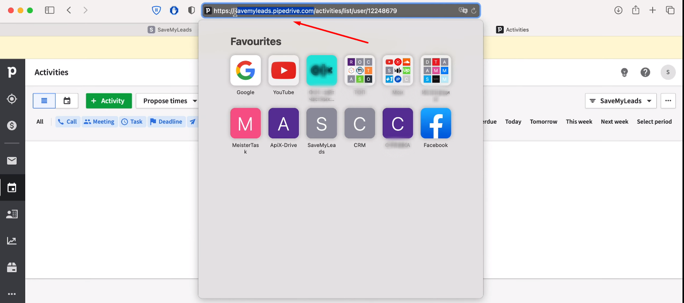 Facebook and Pipedrive integration | Copy the domain Facebook and Pipedrive integration | Copy the domain