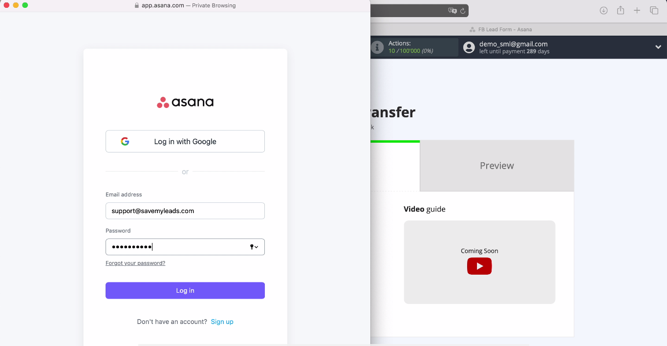 Transfer leads from Facebook Lead Ads to Asana | Connect your Asana account Transfer leads from Facebook Lead Ads to Asana | Connect your Asana account