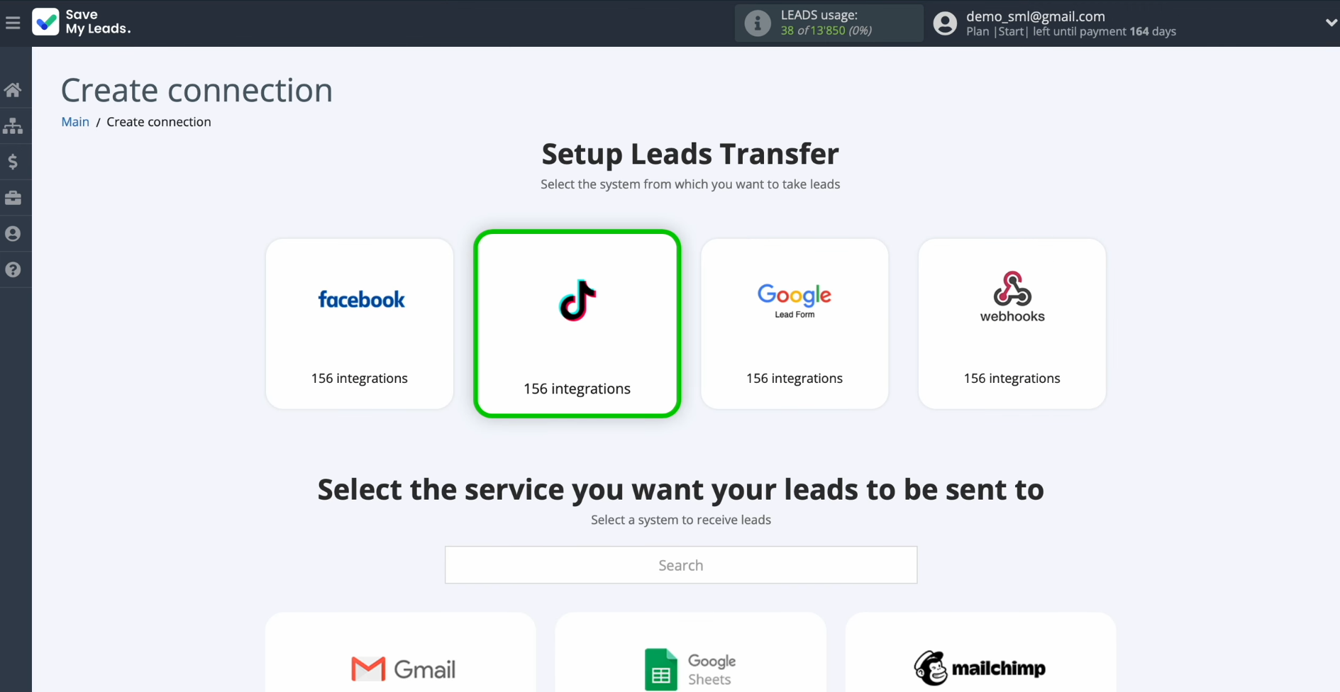 TikTok and MailerLite integration | Select TikTok TikTok and MailerLite integration | Select TikTok