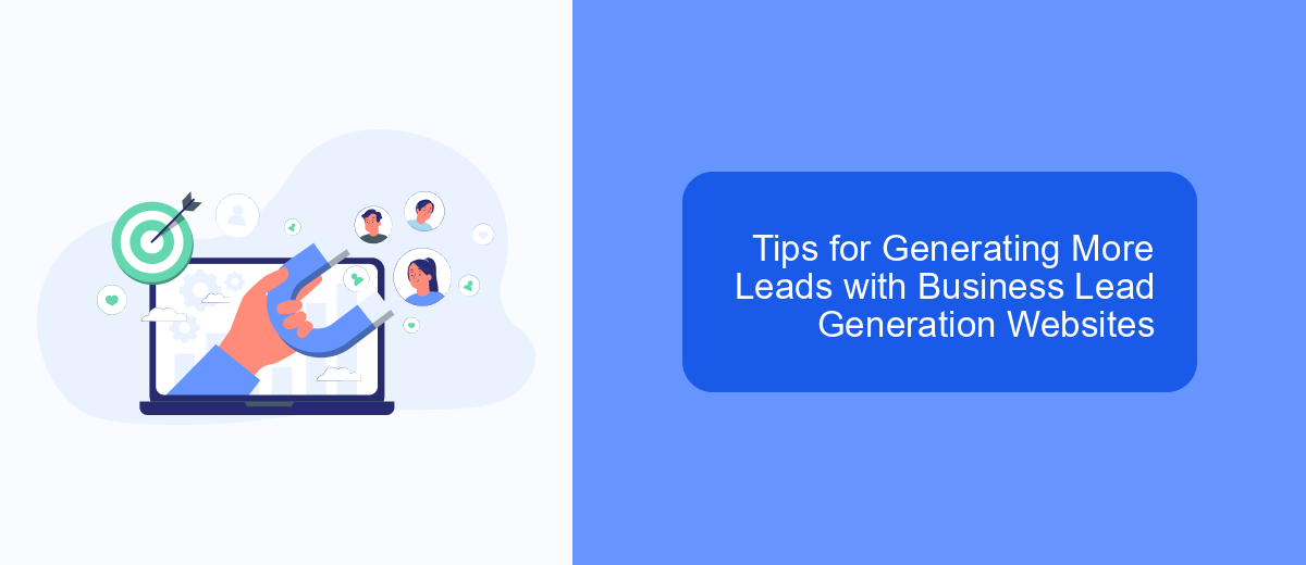 Tips for Generating More Leads with Business Lead Generation Websites Tips for Generating More Leads with Business Lead Generation Websites