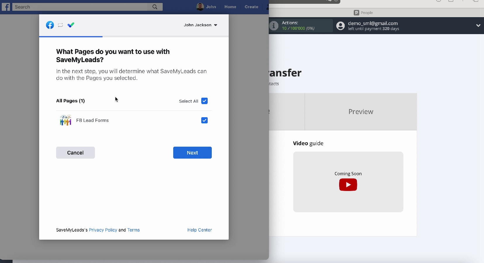 Facebook Leads Ads and Pipedrive CRM integration | Check all advertising pages Facebook Leads Ads and Pipedrive CRM integration | Check all advertising pages