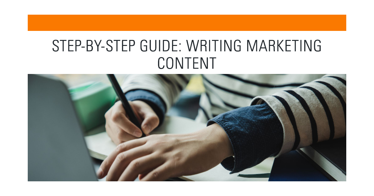 Writing Marketing Content<br> Writing Marketing Content<br>