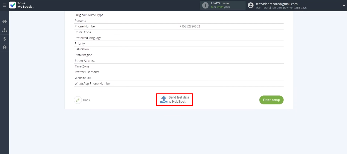 Facebook and HubSpot integration | Send test data to HubSpot CRM Facebook and HubSpot integration | Send test data to HubSpot CRM