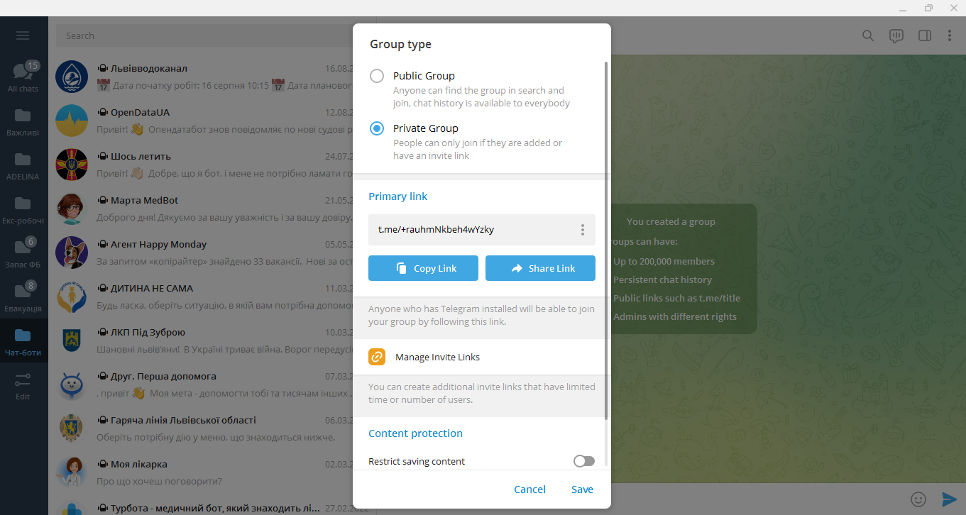 How to create a Telegram group | Private group How to create a Telegram group | Private group