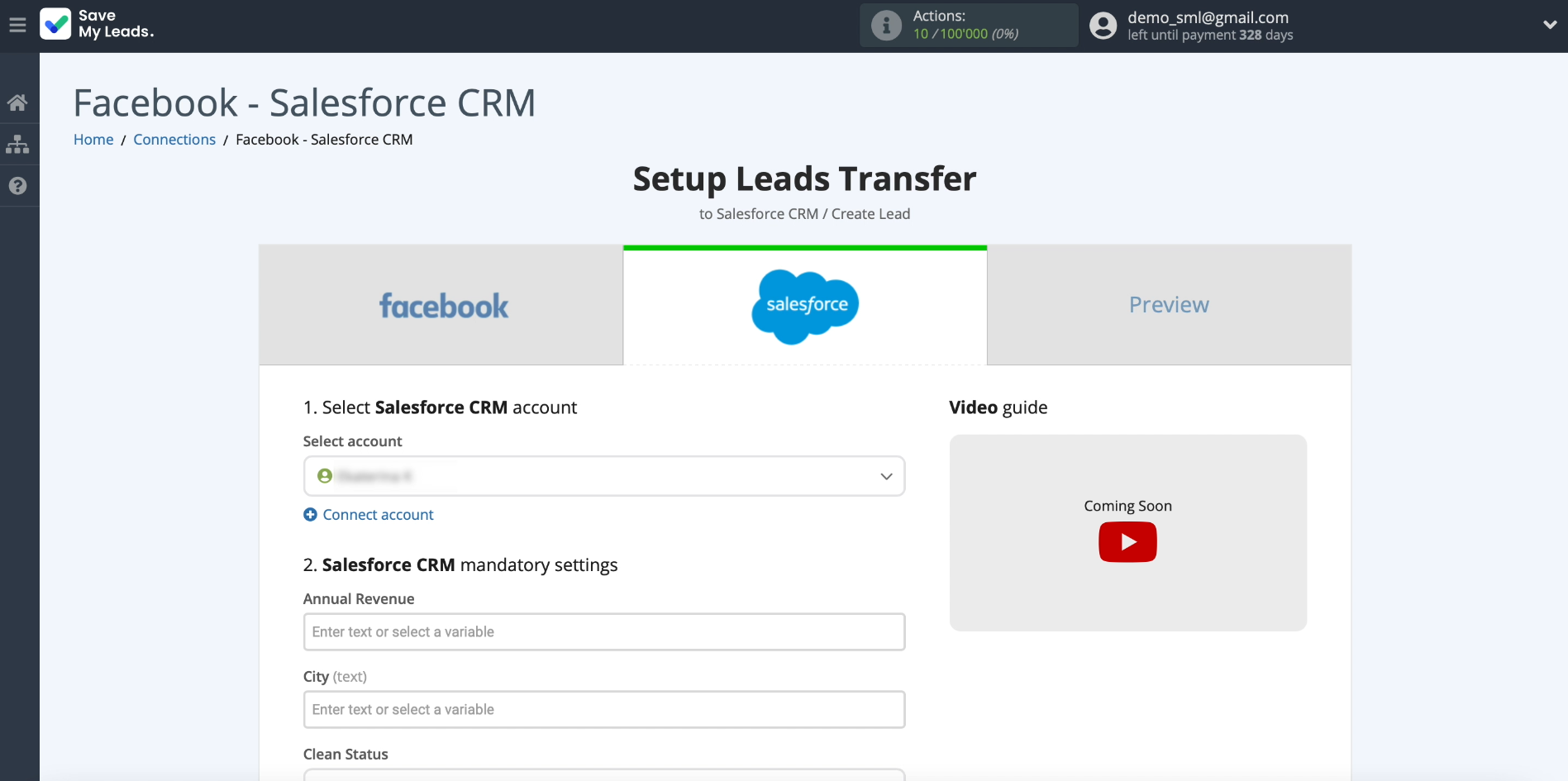 Salesforce and Facebook integration | Setting up leads transfer to Salesforce, part 1 Salesforce and Facebook integration | Setting up leads transfer to Salesforce, part 1