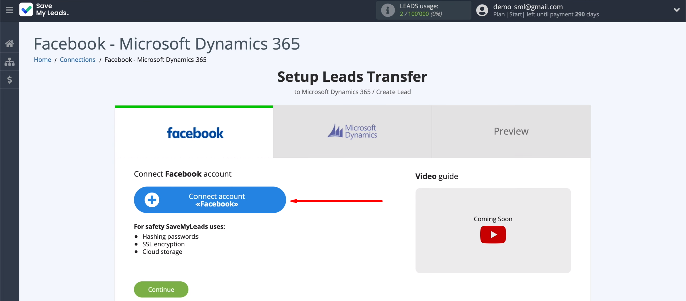 Facebook and Microsoft Dynamics 365 integration | Connect Facebook account Facebook and Microsoft Dynamics 365 integration | Connect Facebook account