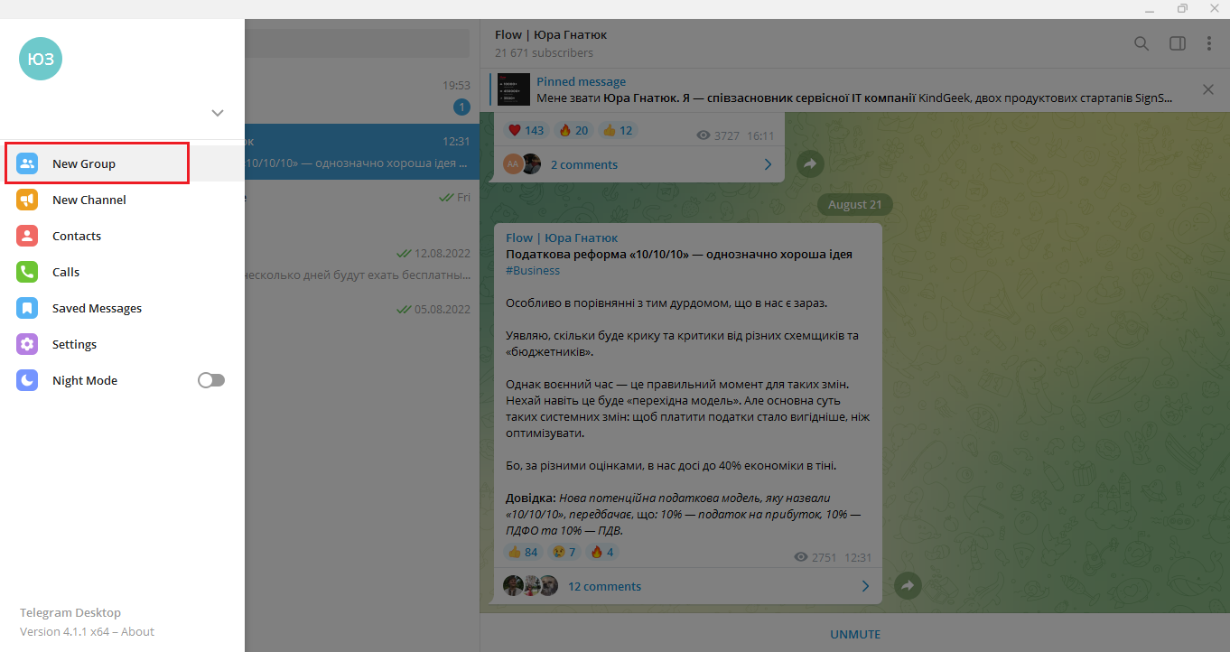 How to create a Telegram group | New group How to create a Telegram group | New group