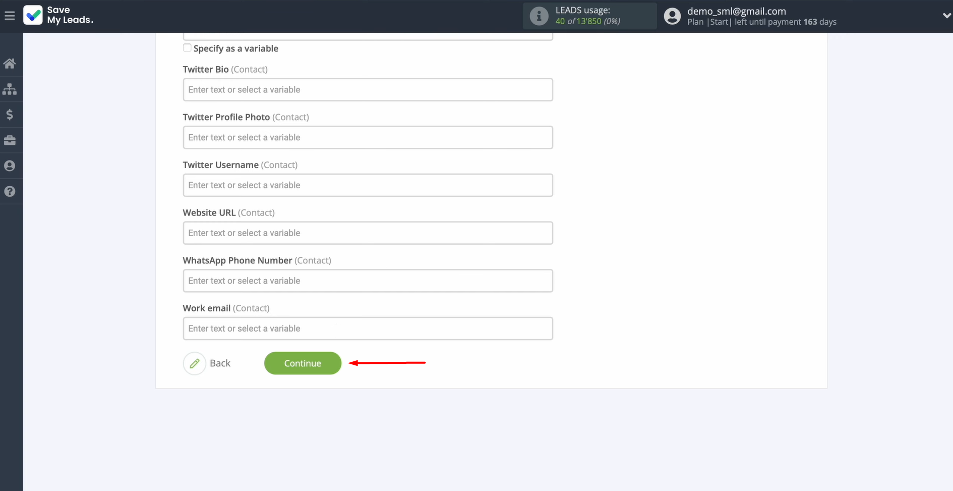 HubSpot and TikTok integration | Click “Continue” HubSpot and TikTok integration | Click “Continue”