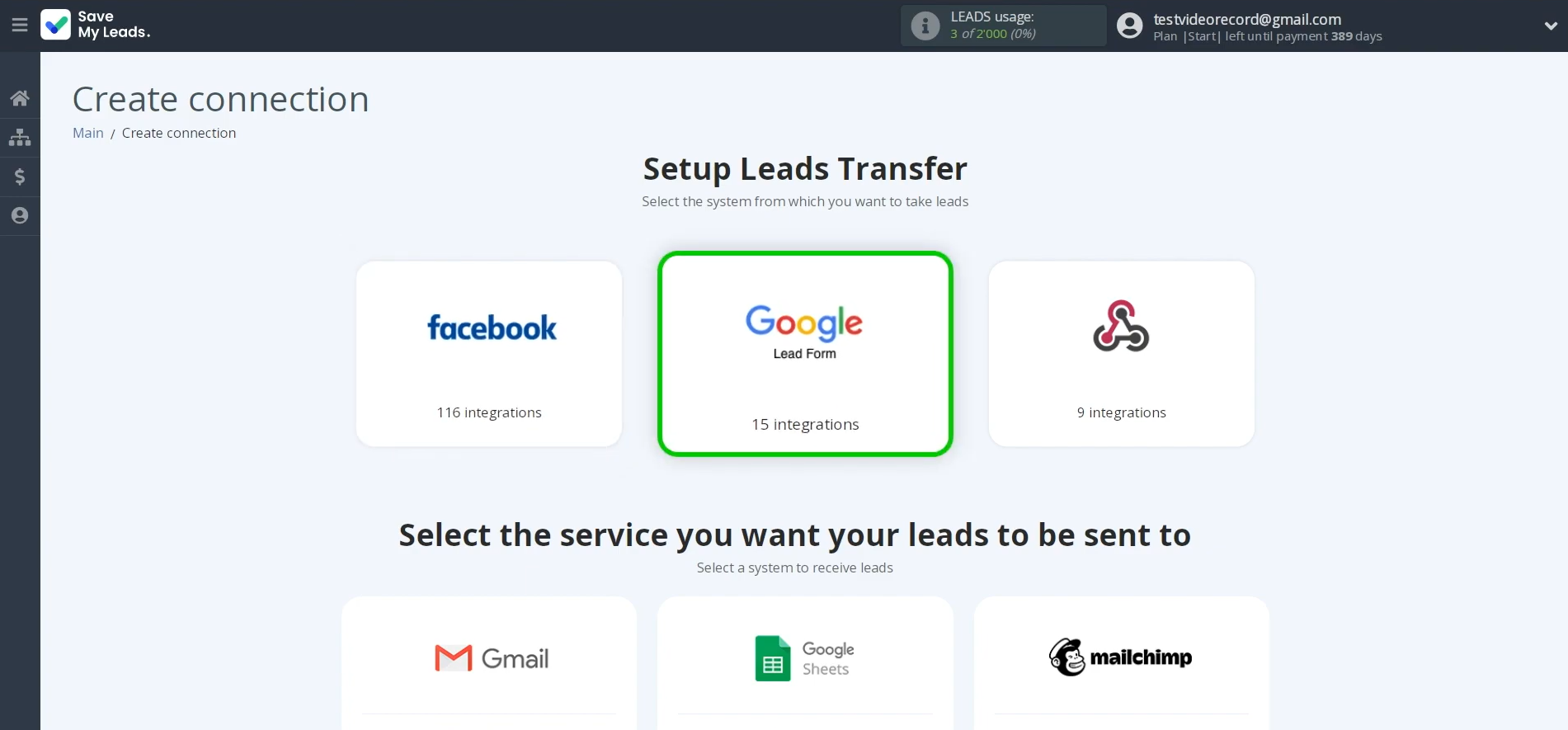Google Lead Form and Mailchimp integration | Choose Google Lead Form Google Lead Form and Mailchimp integration | Choose Google Lead Form