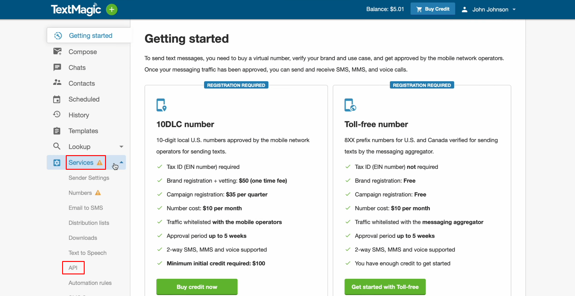 Textmagic and Facebook integration | Go to the Services API section Textmagic and Facebook integration | Go to the Services API section