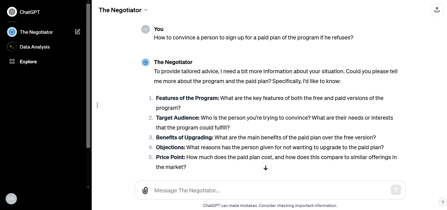 The Negotiator The Negotiator