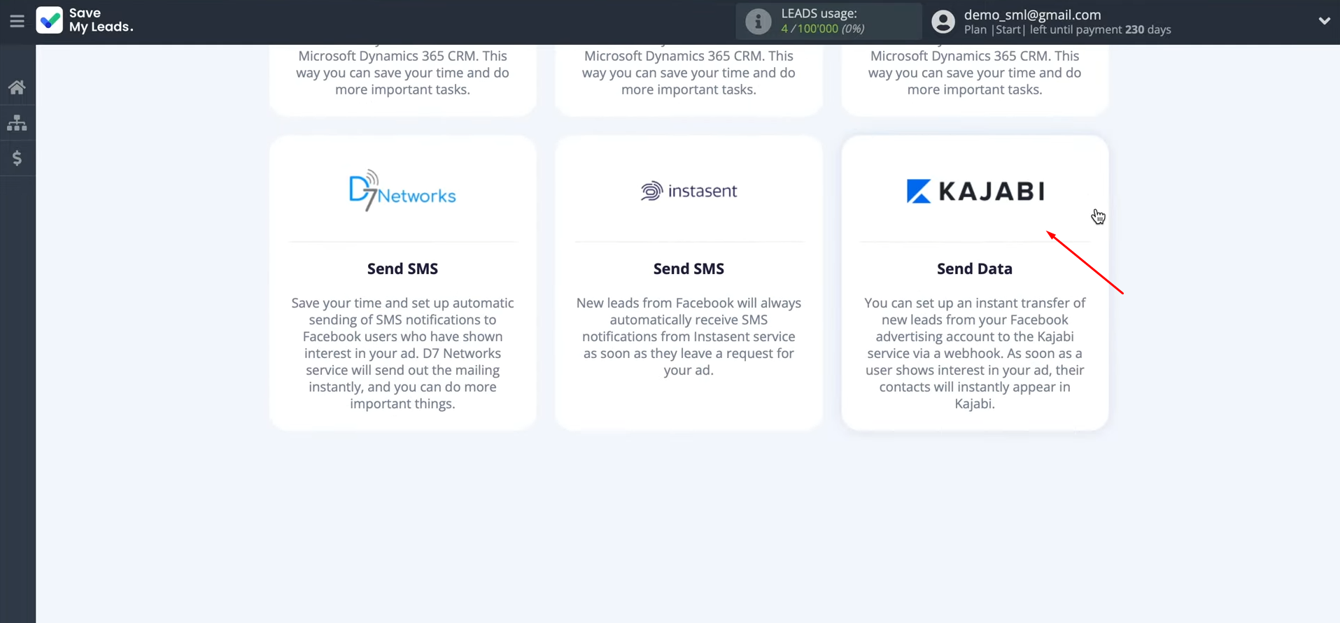 Facebook Leads Ads and Kajabi integration | Select the Kajabi template Facebook Leads Ads and Kajabi integration | Select the Kajabi template