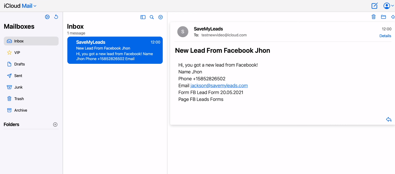 Facebook and iCloud integration | A letter in iCloud Mail Facebook and iCloud integration | A letter in iCloud Mail