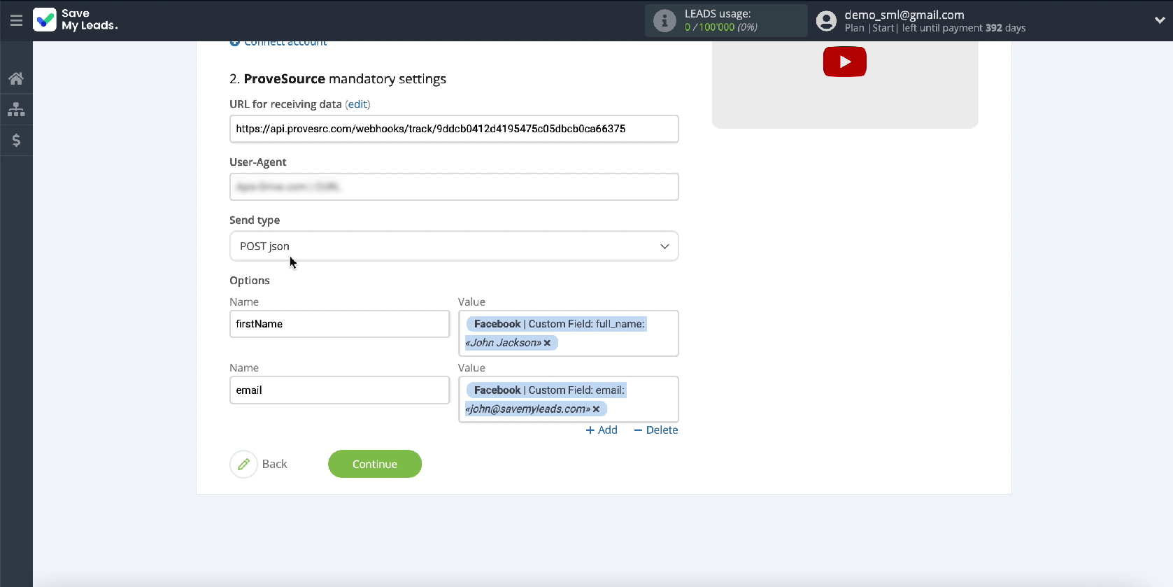 How to Automatically Send Data to ProveSource from Facebook Leads | Specify the type of shipment How to Automatically Send Data to ProveSource from Facebook Leads | Specify the type of shipment