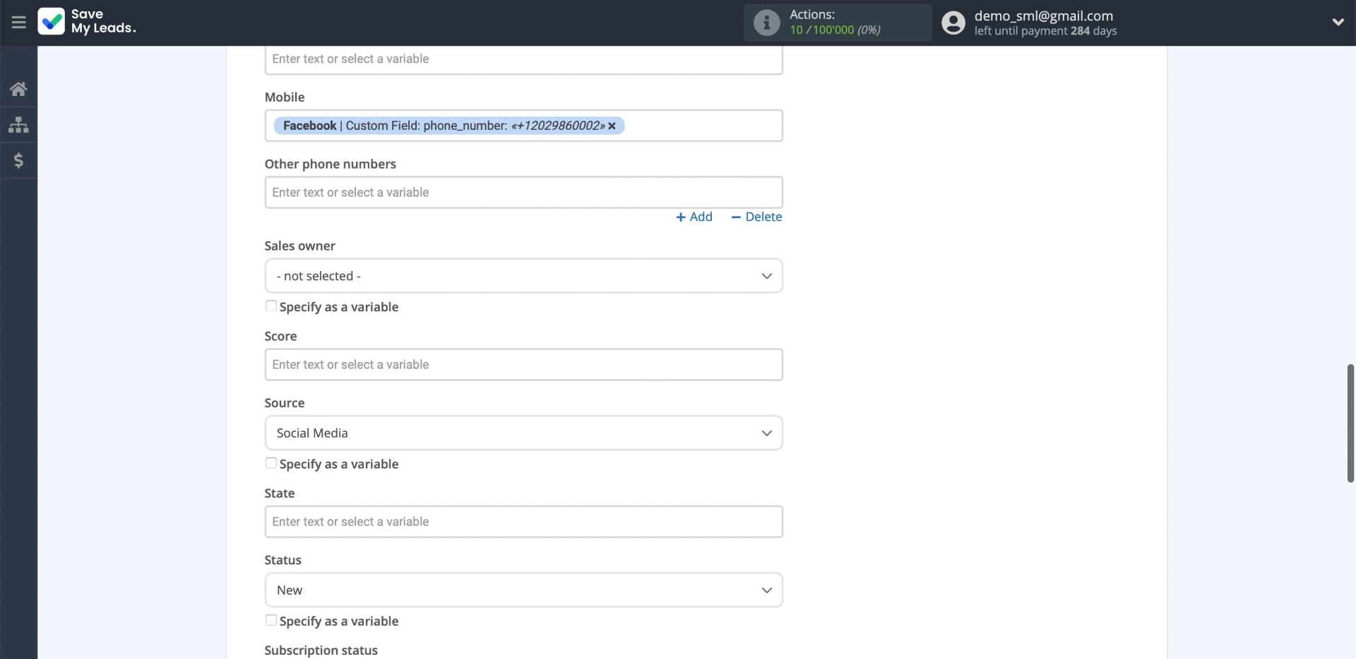 Facebook and Freshworks integration | Setting up data transfer to Freshworks, part 3 Facebook and Freshworks integration | Setting up data transfer to Freshworks, part 3