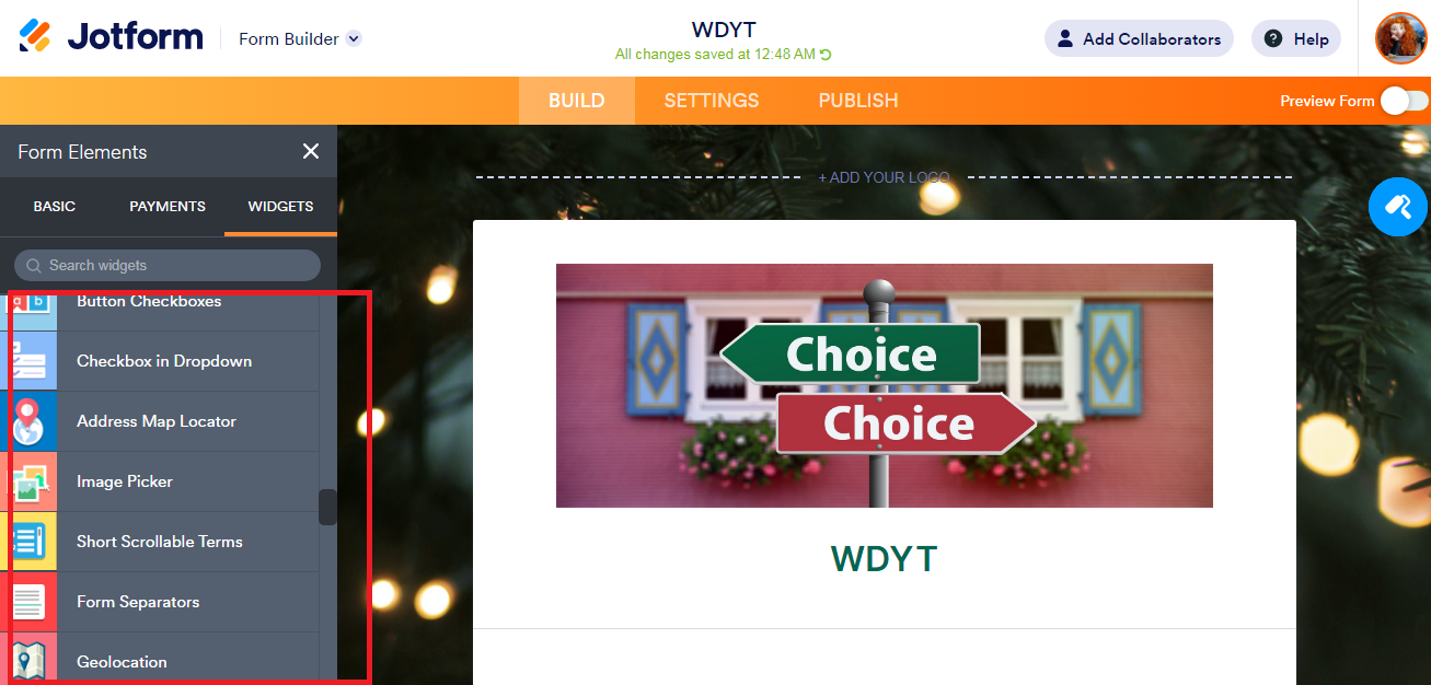 Google Forms and Jotform | Widgets JotForm Google Forms and Jotform | Widgets JotForm