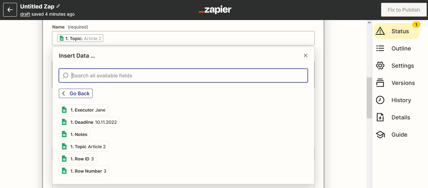 Integromat vs Zapier: comparison | Variables<br> Integromat vs Zapier: comparison | Variables<br>