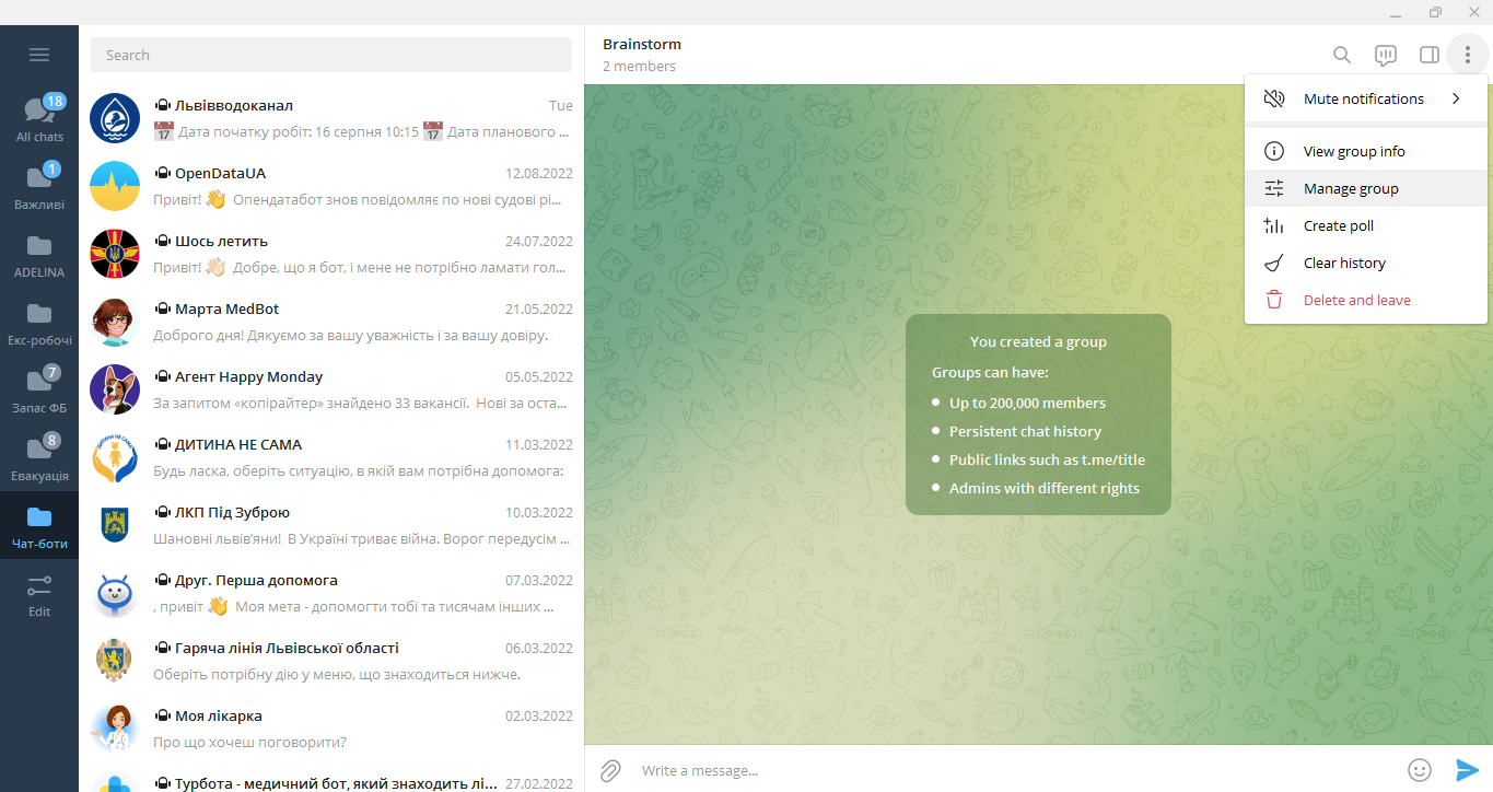 How to create a Telegram group | Manage group How to create a Telegram group | Manage group
