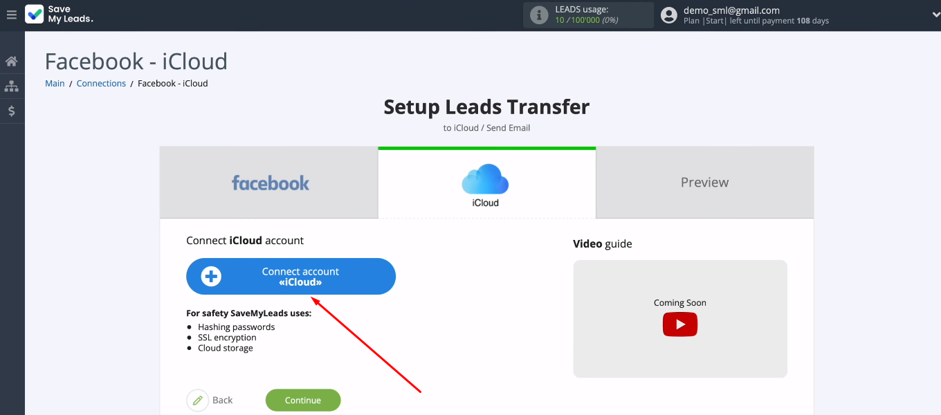 Facebook and iCloud integration | Connect account iCloud Facebook and iCloud integration | Connect account iCloud