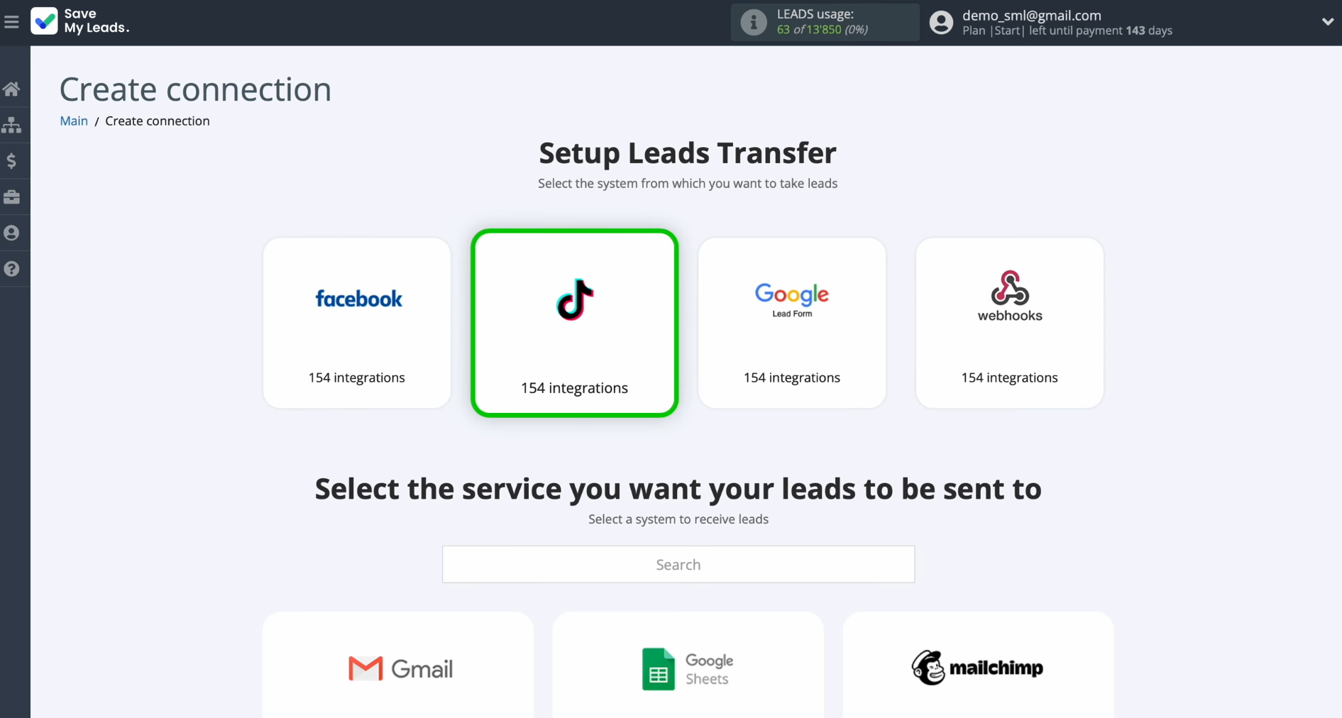 TikTok and Slack integration | Select TikTok as your data source system TikTok and Slack integration | Select TikTok as your data source system