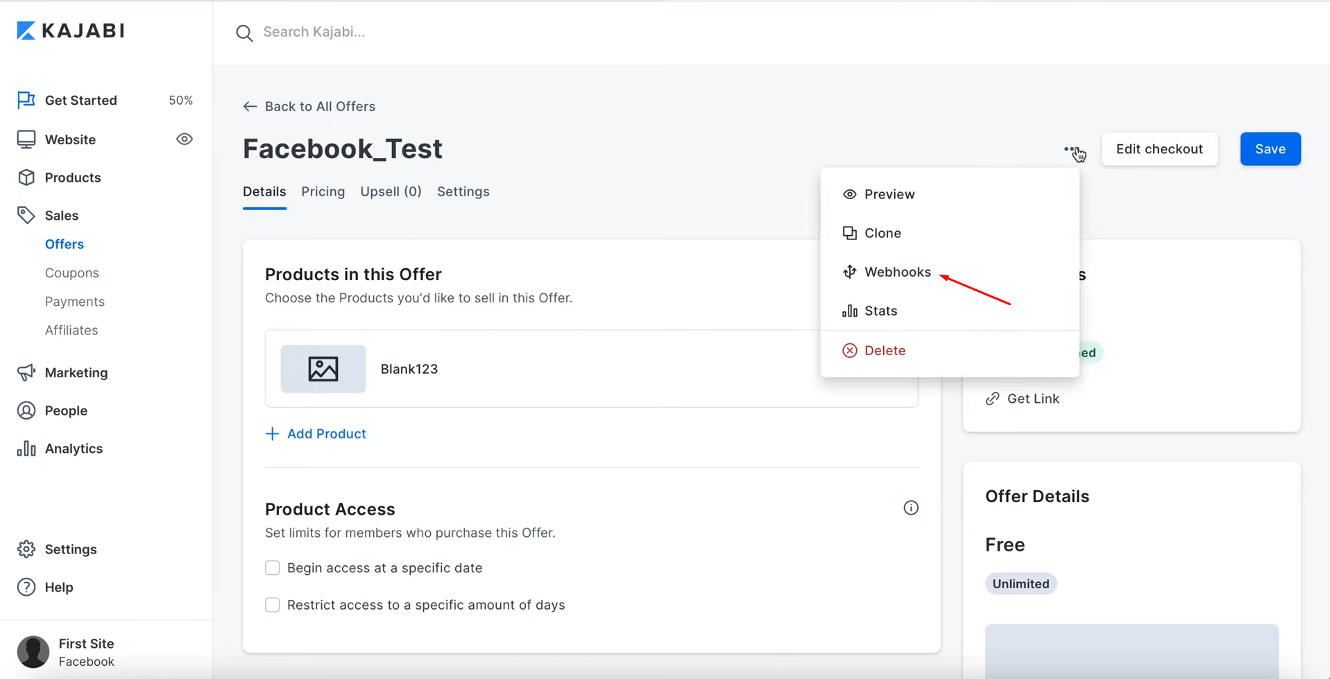 Facebook Leads Ads and Kajabi integration | Select webhooks Facebook Leads Ads and Kajabi integration | Select webhooks