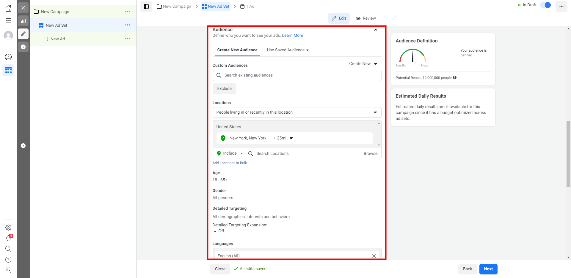 How to Set Up Facebook Lead Form Ads | Setting up target audience How to Set Up Facebook Lead Form Ads | Setting up target audience