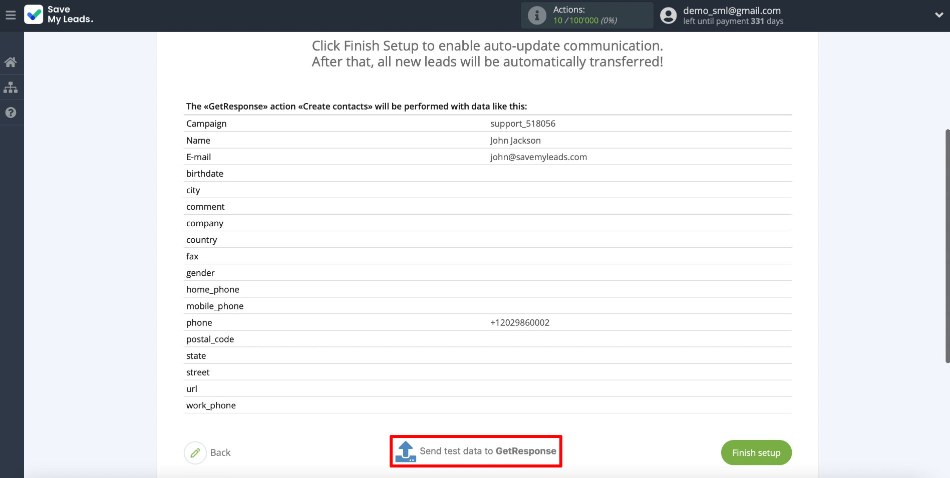 How To Set Up New Leads From Facebook To GetResponse | Checking the addition of the uploaded data to GetResponse How To Set Up New Leads From Facebook To GetResponse | Checking the addition of the uploaded data to GetResponse