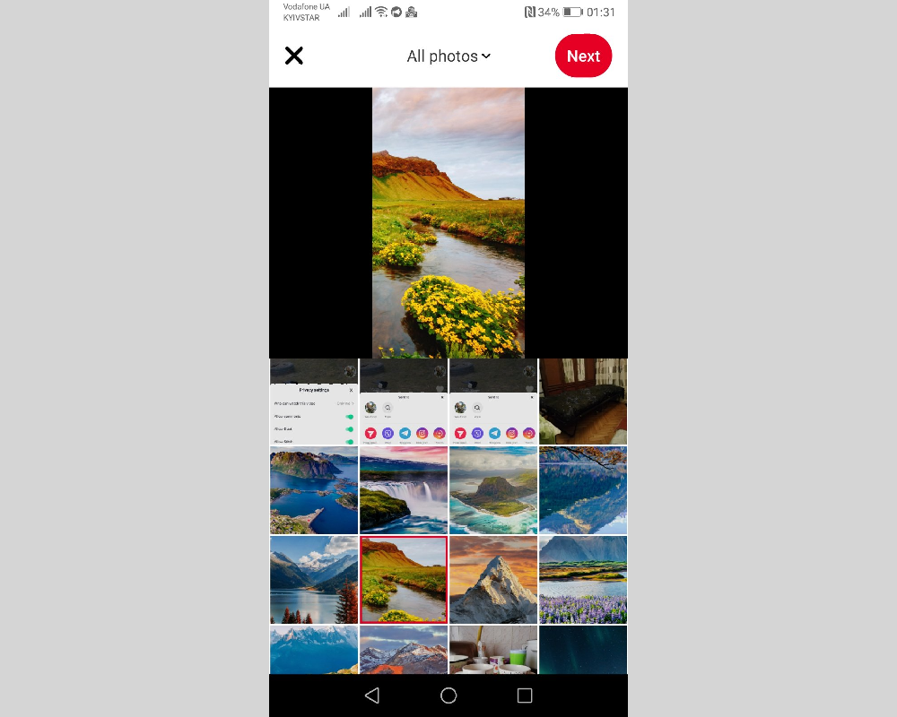 How to post on Pinterest | Choose a photo How to post on Pinterest | Choose a photo